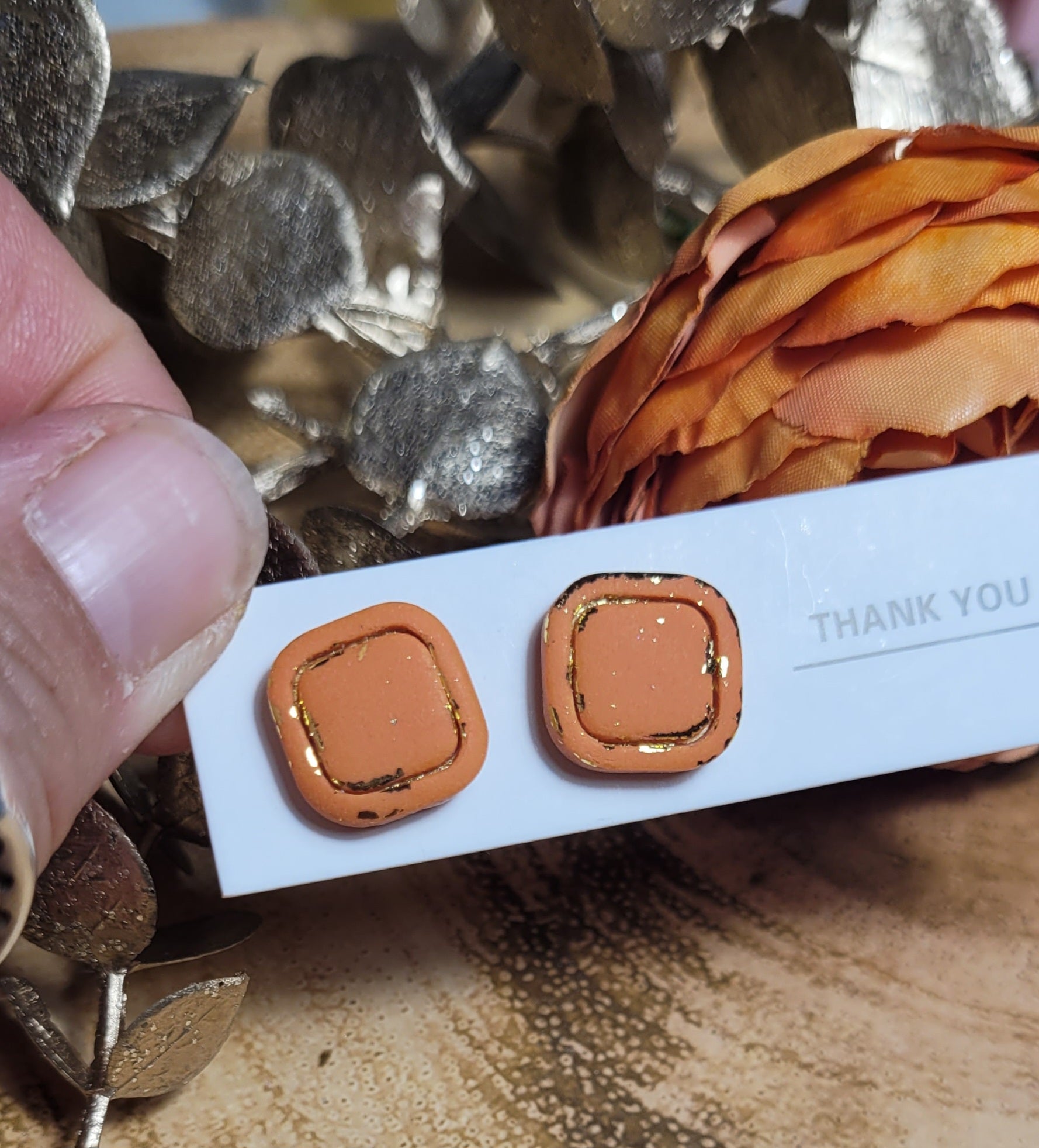 Elegant Square Stud